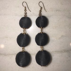 Black Statement Earrings